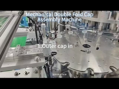 Máquina mecânica de montagem de coberturas duplas