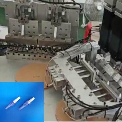 Bom preço. Máquina de montagem totalmente automática de conectores sem agulhas para perfusão on-line
