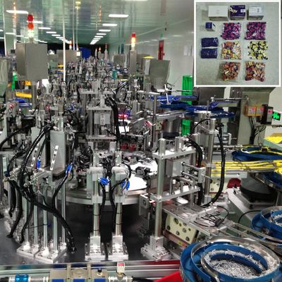Bom preço. Tipo giratório Automatizado coleta de sangue Máquina de montagem de agulhas Reduzir o custo de mão-de-obra Alta eficiência on-line