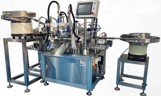 Bom preço. Opção de solda e vedação automática com máquina de montagem de produtos médicos para tampas de iodo e desinfecção on-line