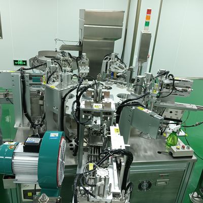 Bom preço. Máquina de montagem automática para tampas de iodofór Operador de plataforma giratória Operador de display de controle PLC on-line