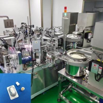 Bom preço. Máquina de montagem de produtos médicos de alta velocidade para tampa de iodoforo e tampa de desinfecção com aço inoxidável e liga de alumínio on-line