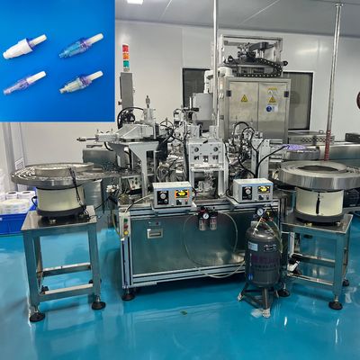 Bom preço. Máquina de montagem automatizada personalizável para conector sem agulhas com operação de plataforma giratória e tecnologia de processo avançada on-line
