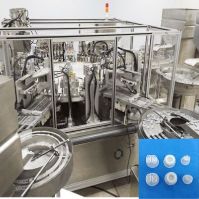 Bom preço. Tipo giratório Anel de puxação de soldagem por ultra-som Cap de infusão de montagem máquina desempenho estável aço inoxidável on-line