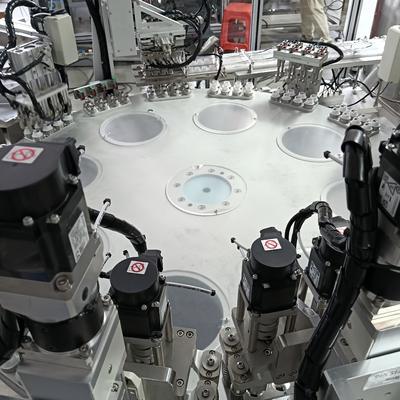 Bom preço. Máquina de Montagem de Tampas de Leite com Mesa Giratória Personalizada e Estação de Teste on-line