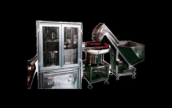 Bom preço. Máquina de montagem de tampa de 220V Máquina de fechamento de tampa de garrafa de molho de soja acionada eletricamente on-line