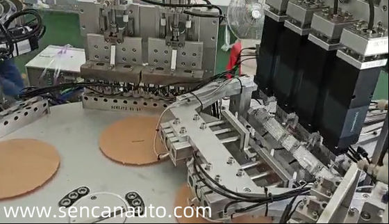 Máquina de montagem de agulhas automática de perfusão OEM na indústria médica