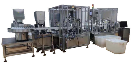 Bom preço. OEM Máquina automática de enchimento e tampa de aço inoxidável AC380V Material on-line
