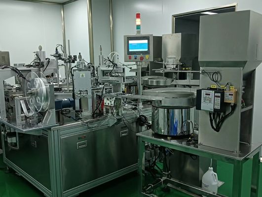 Bom preço. Máquina automática de montagem de produtos médicos para conector de perfusão de tampa de iodoforo on-line