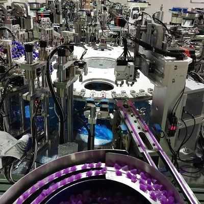 Máquina de Montagem de Dispositivos de Coleta de Sangue Médicos CE 2500-8000pph