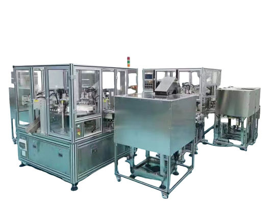 Bom preço. Máquina de montagem de tampa de infusão de filme fácil de rasgar com servomotor on-line