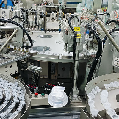 Máquina automática de dobragem de tampa de dupla dobragem de alta eficiência e capacidade de produção estável