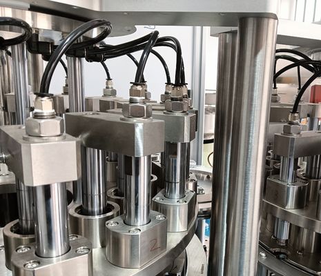 Máquina de montagem Euro Cap de pressão estável de alta precisão para produtos farmacêuticos, conforme com a ISO e com as normas GMP