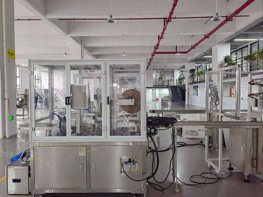Bom preço. Máquina de revestimento de tampa 220V Controle por PLC Feito de aço inoxidável Servo Mecanismo Desempenho estável on-line
