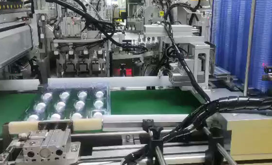 Bom preço. Sistema de controlo PLC e interface homem-máquina para operação fácil com máquina de montagem de produtos médicos para esfregaços nasais on-line