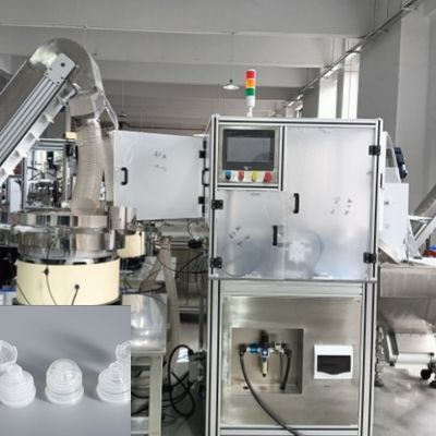 Bom preço. Máquina automática de montagem de tampões para tampões de flip top, tampões de molho de soja e outros com produtos bons e defeituosos Função separada on-line