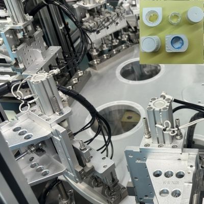 Bom preço. Linha de produção personalizada de plataforma giratória ou loop para máquina de montagem de helicaps com detecção automática on-line