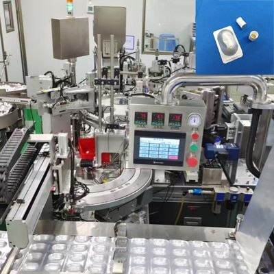 Bom preço. Produto qualificado com servomotor Máquina de montagem de produtos médicos para tampa de iodoforo e tampa de desinfecção com aço inoxidável e liga de alumínio on-line