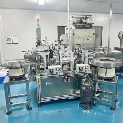 Bom preço. Máquina de montagem de produtos médicos para conectores sem agulhas para perfusão com montagem totalmente automática e alta taxa de operação on-line