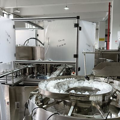 Máquina mecânica de montagem de coberturas duplas com servomotor de alta capacidade
