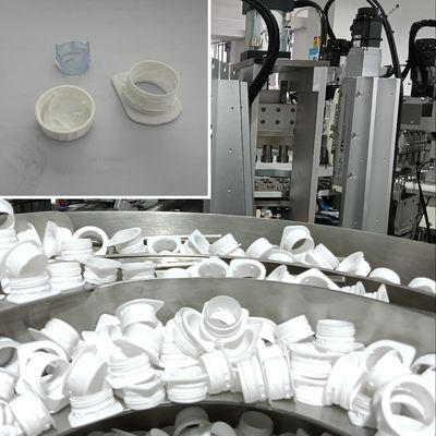 Máquina de Montagem Automática de Tampas de Leite em Aço Inoxidável de Alta Capacidade