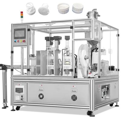 Profissional de máquina de montagem de enchimento de tampa personalizada para tampa de desicante de gel de sílica