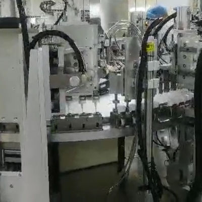 Bom preço. Máquina de montagem automática de esfregões nasais com servomotor on-line