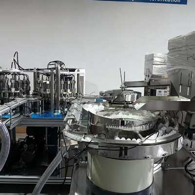 Máquina de montagem de tampa de anel de puxa única 4500-16000pcs/h de aço inoxidável