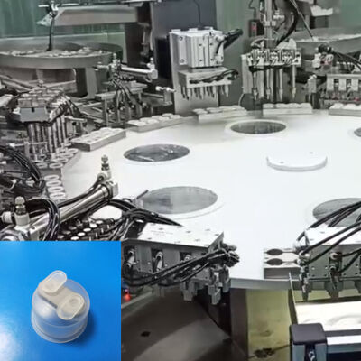 Máquina de Montagem de Tampa Euro com Taxa Qualificada de 99%, Acionamento por Servo Motor e Sistema de Controle PLC para Embalagem Farmacêutica